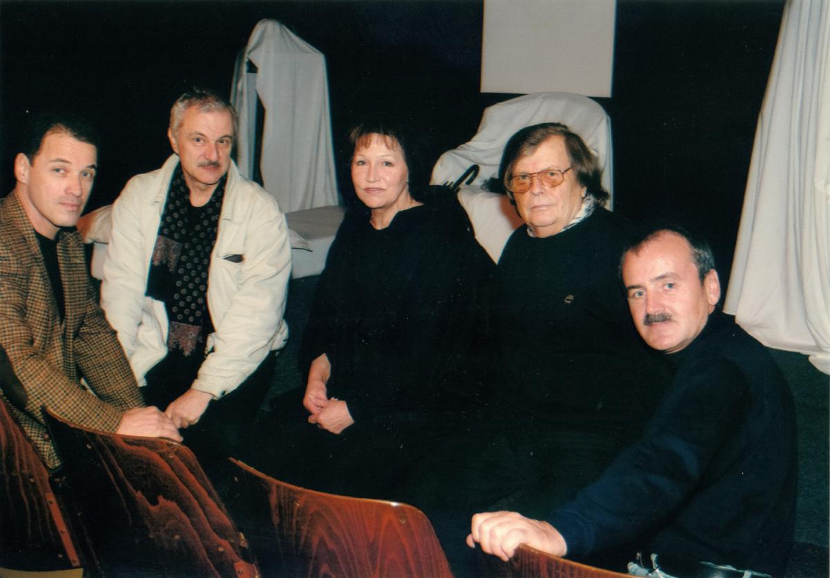 Tvůrčí tým komorního muzikálu Líp se loučí v neděli